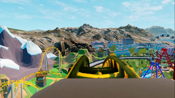 скриншот Roller Coaster - Orlando Theme Park VR 3