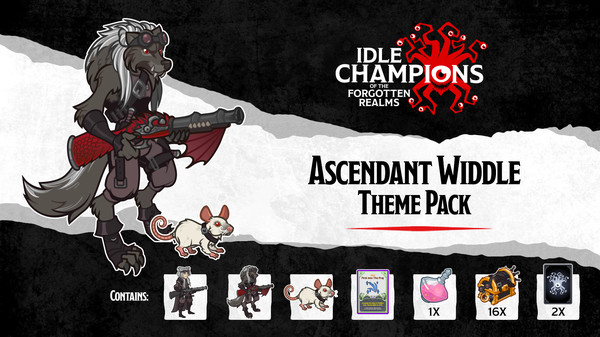 скриншот Idle Champions - Ascendant Widdle Theme Pack 0