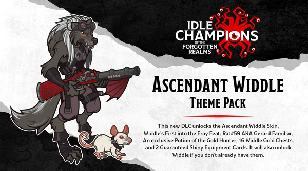 скриншот Idle Champions - Ascendant Widdle Theme Pack 1