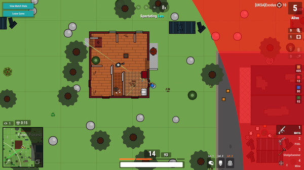 Screenshot of surviv.io - 2D Battle Royale