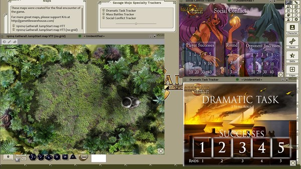 скриншот Fantasy Grounds - Gatherall JumpStart 3