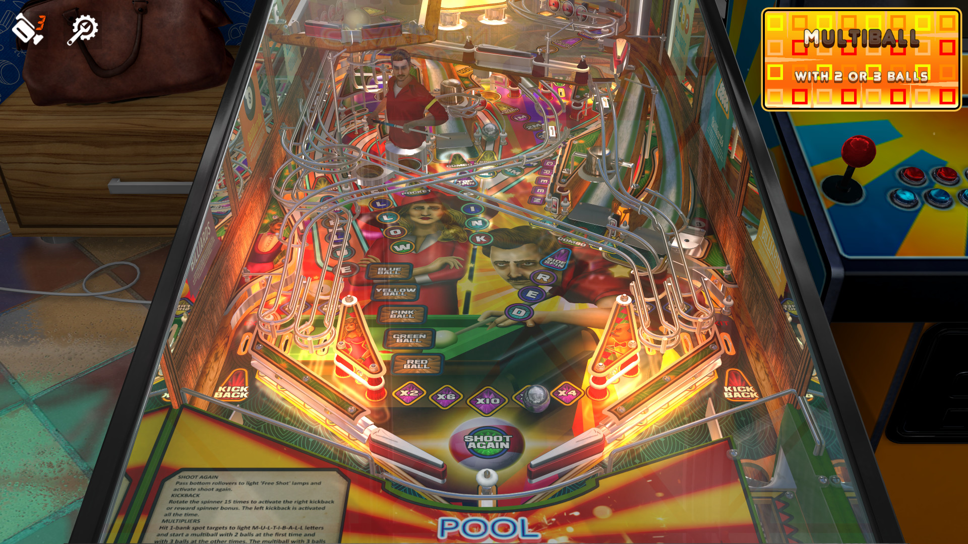 Zaccaria Pinball - Pool Champion Deluxe Pinball Table on Steam