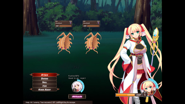 Screenshot of Tear and the Library of Labyrinths