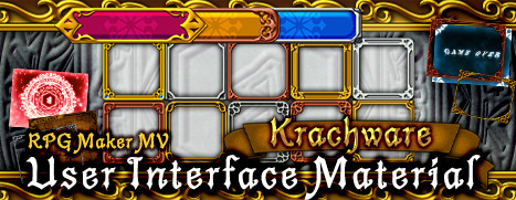 скриншот RPG Maker MV - Krachware User Interface Material 0