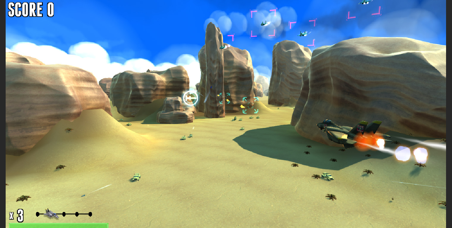 Wild Wings: Rail Shooter Demo #4