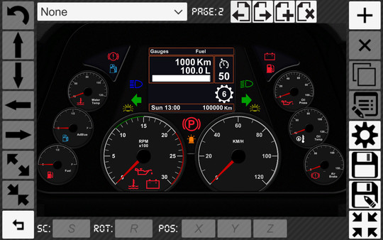 скриншот DashPanel - Truck Simulator Full Data 1