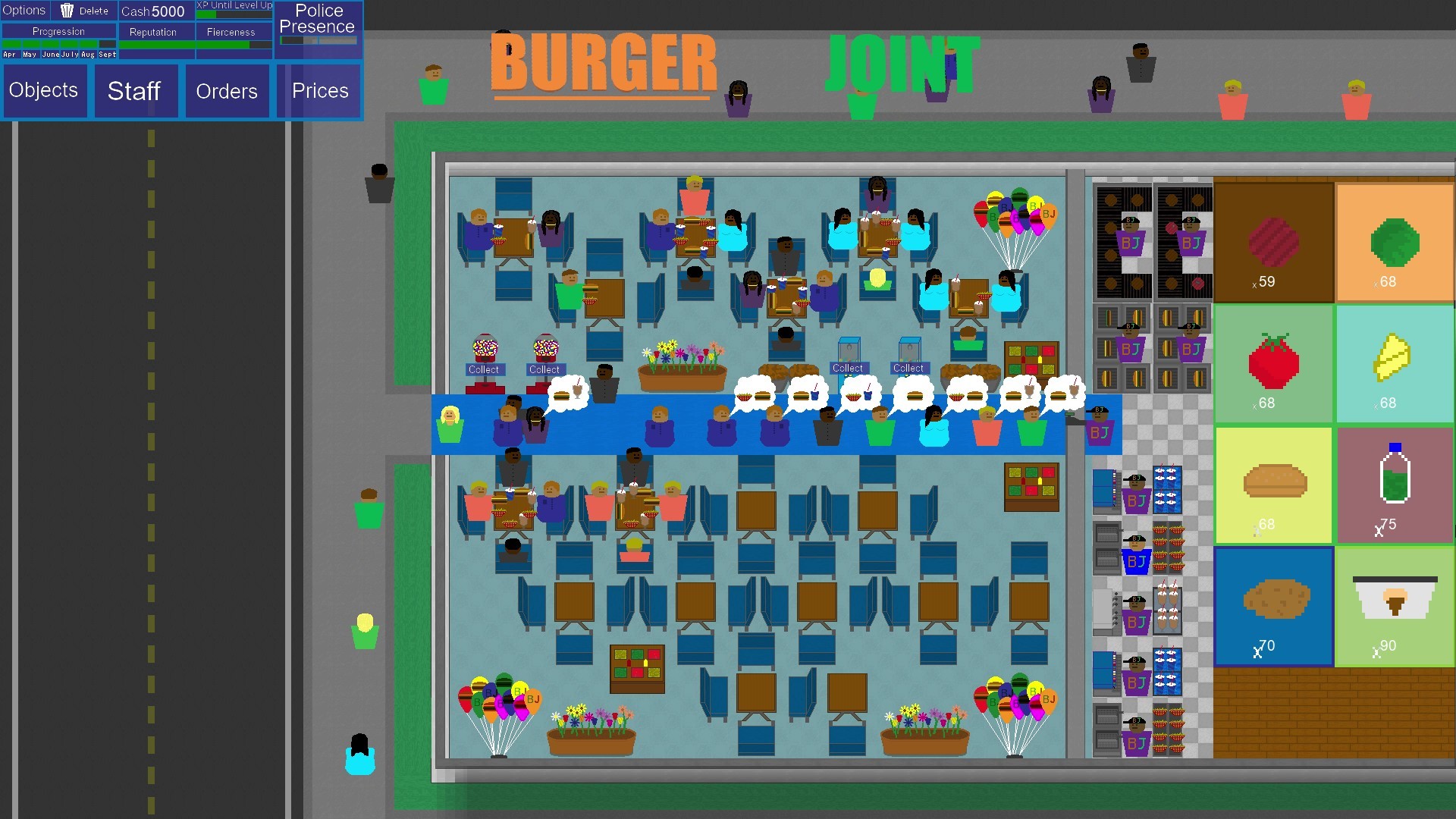 Burger on Steam