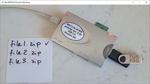 The USB Stick Found in the Grass game for windows Pc 1