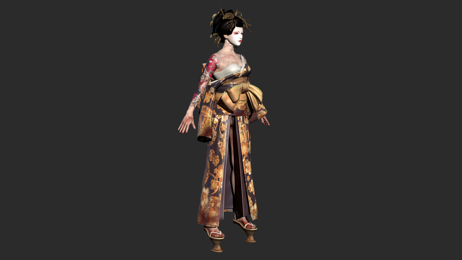 灵魂筹码 - 花傀浮世乐套装 Soul at Stake - 