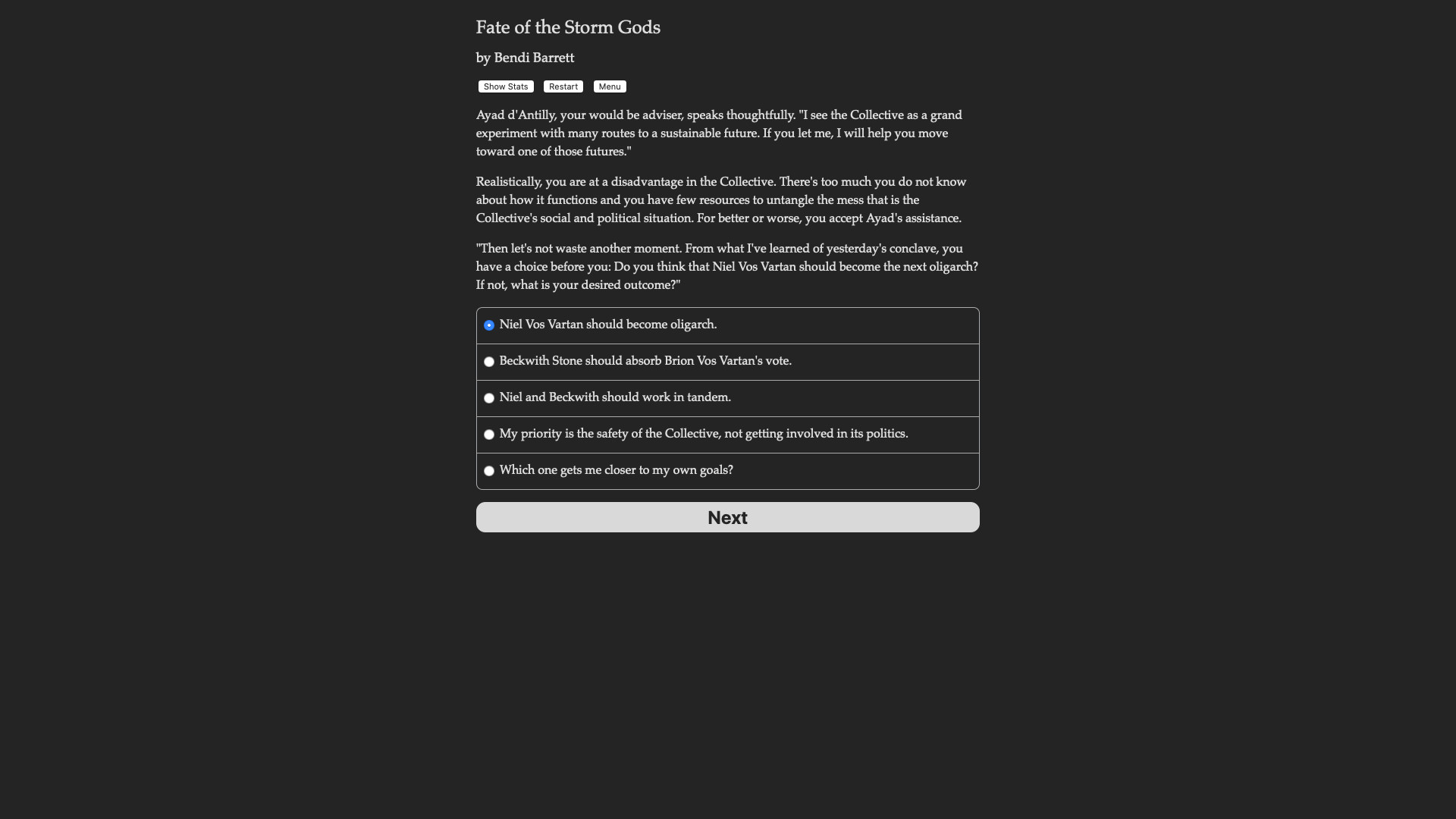 Fate of the Storm Gods Demo #3