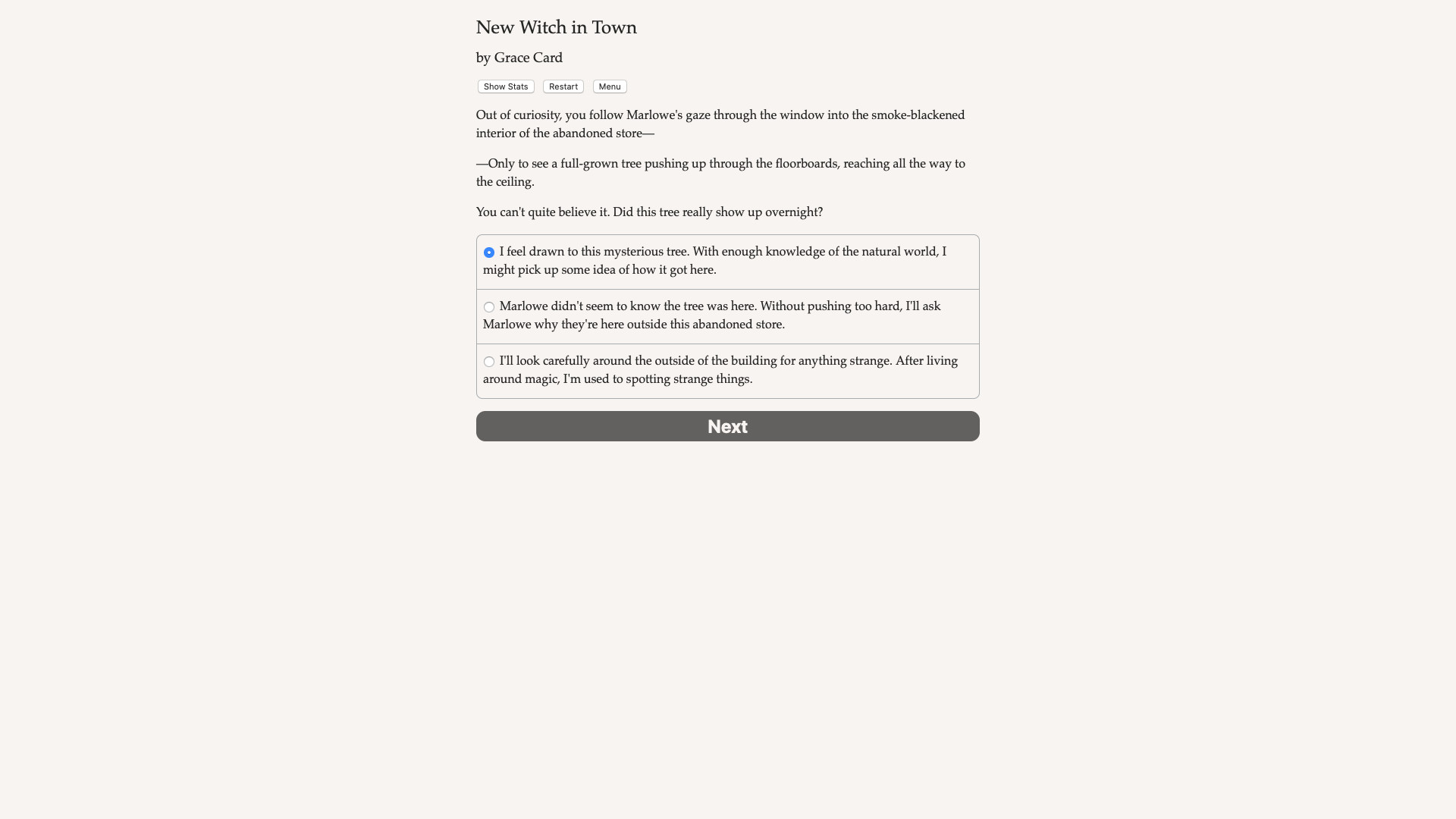 New Witch in Town Demo #5