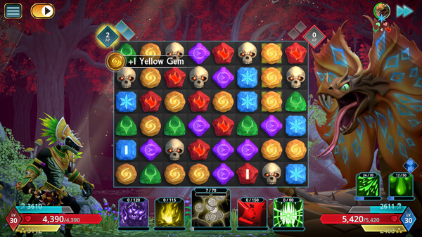 Puzzle Quest 3 game for Linux 1
