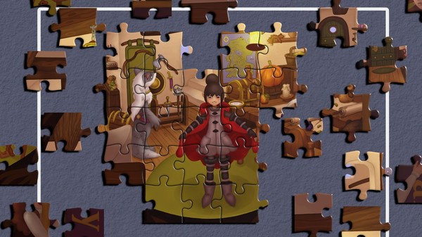 скриншот The Adventures of Wolf and Hood - A Jigsaw Tale 1