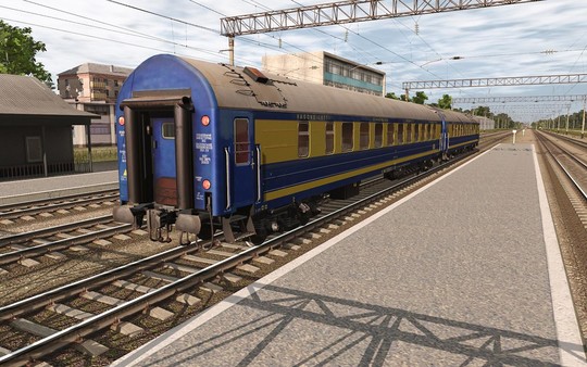 скриншот Trainz 2019 DLC - RZD-UZ-RIC Wagons Praha 2