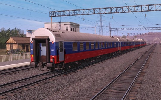 скриншот Trainz 2019 DLC - RZD-UZ-RIC Wagons Praha 4