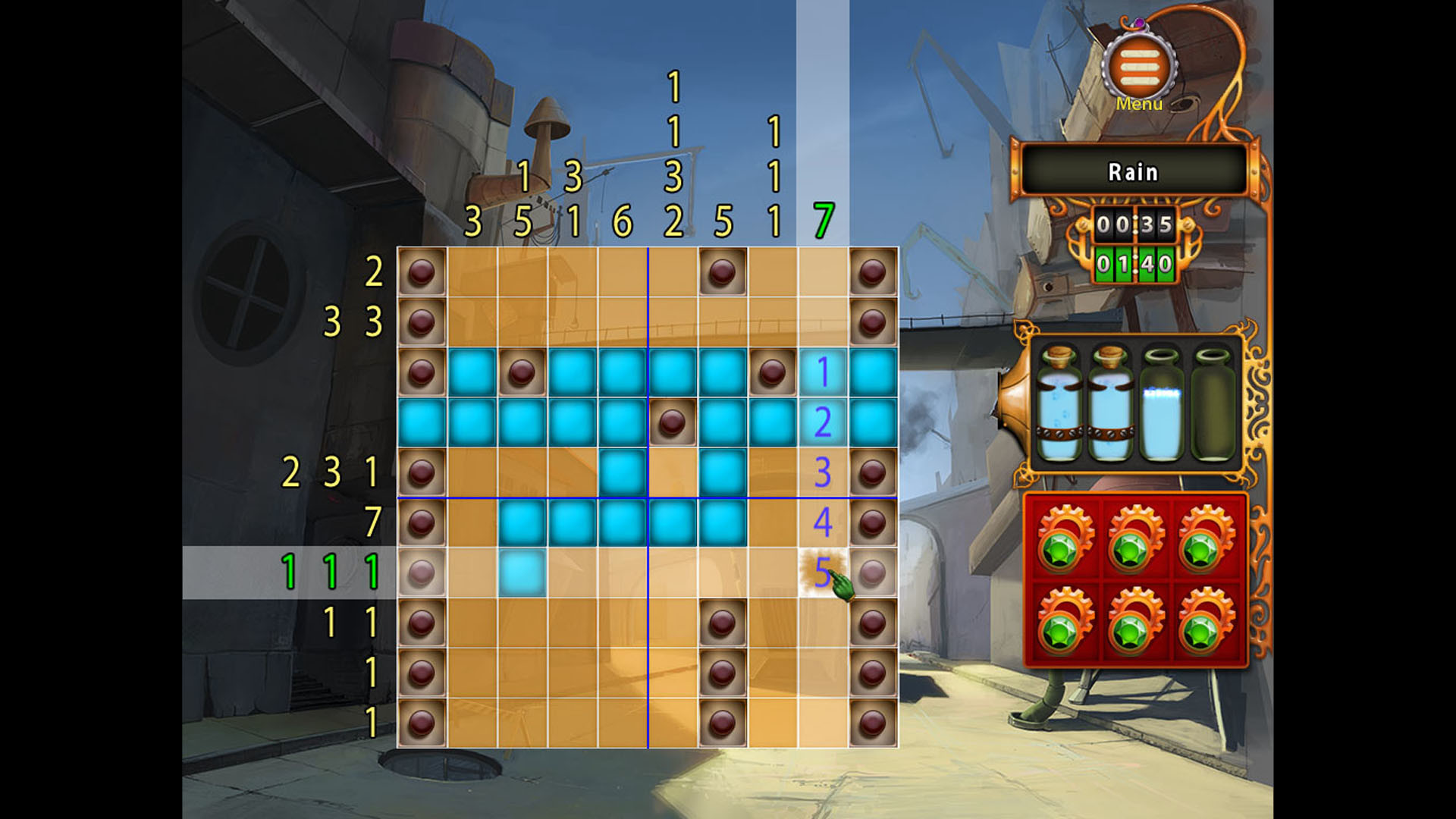 Gizmos: Steampunk Nonograms Demo #0