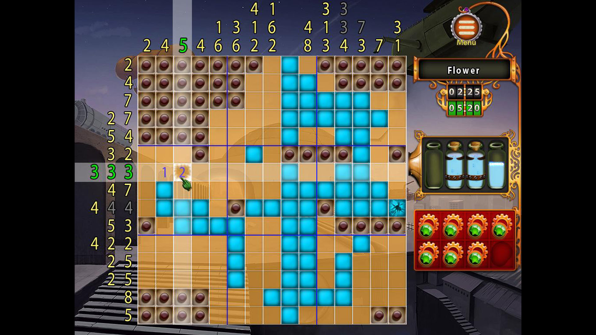 Gizmos: Steampunk Nonograms Demo #2