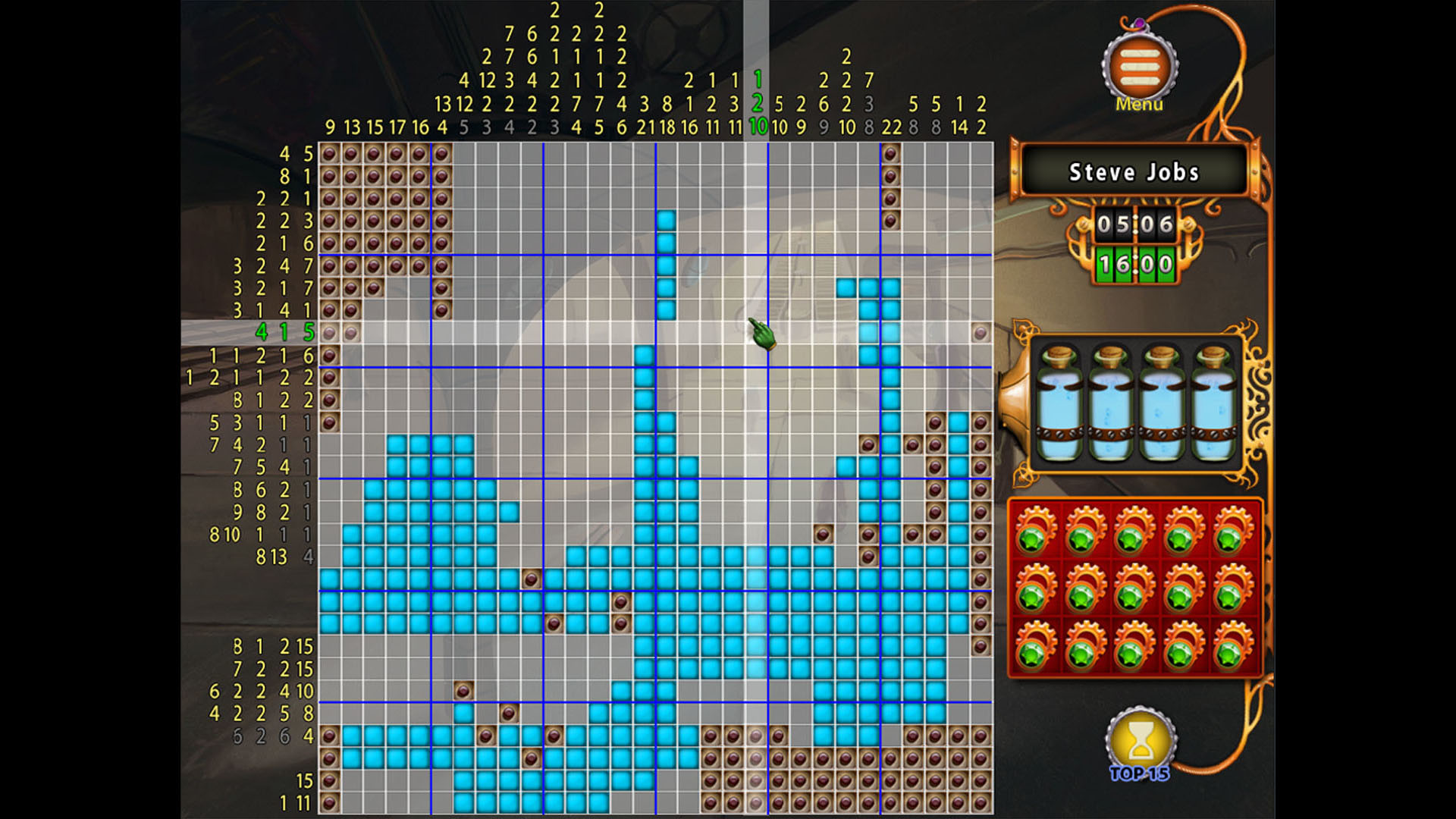 Gizmos: Steampunk Nonograms Demo #5