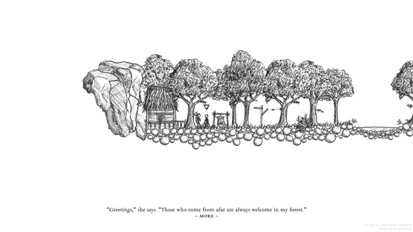 A Winding Path game for Linux 1