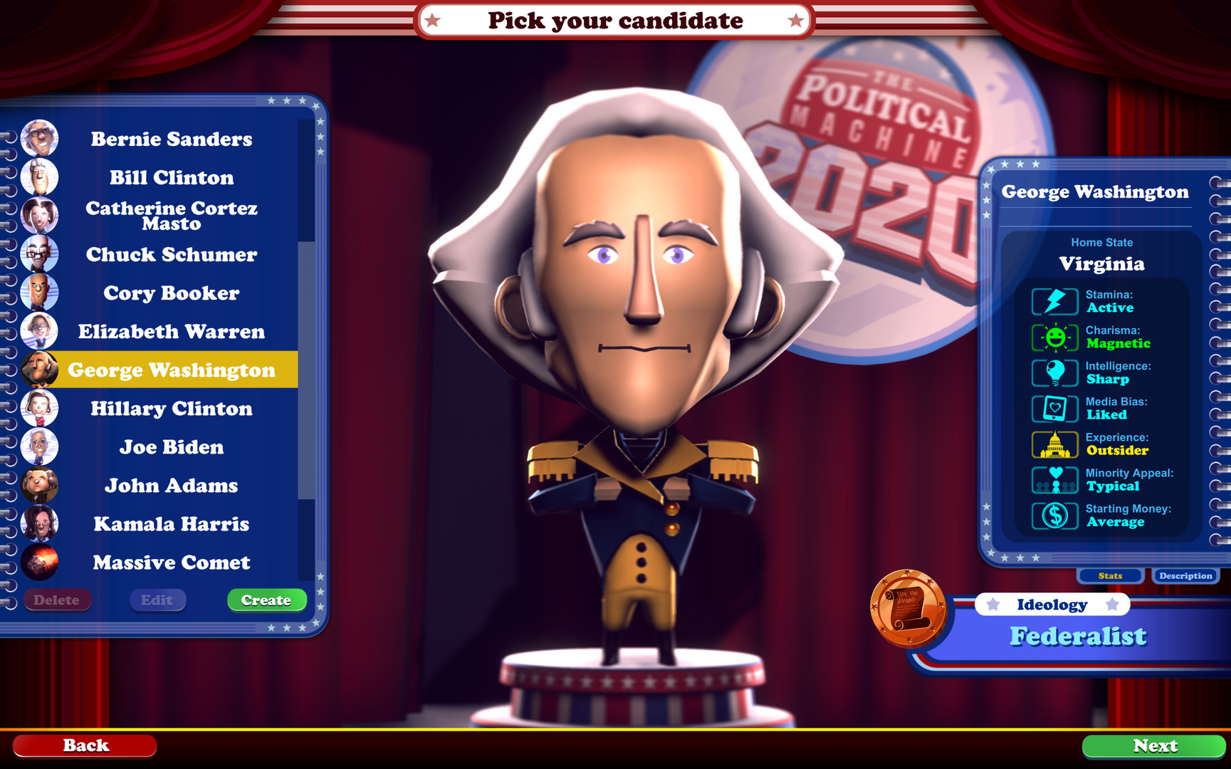 The Political Machine 2020 - The Founding Fathers DLC #5