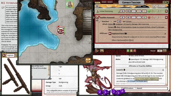 скриншот Fantasy Grounds - Pathfinder 2 RPG - Agents of Edgewatch AP 1: Devil at the Dreaming Palace 3