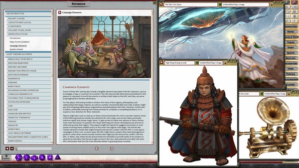 скриншот Fantasy Grounds - Pathfinder 2 RPG - Pathfinder Lost Omens: Legends 0