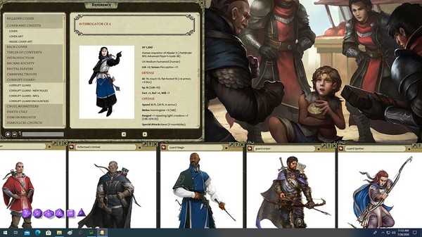 скриншот Fantasy Grounds - Pathfinder Roleplaying Game: Villain Codex 3
