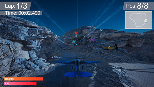 Скриншот из Airplane Racer 2021