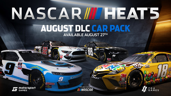 NASCAR Heat 5 - August DLC Pack for steam NASCAR Heat 5 - August DLC Pack for steam