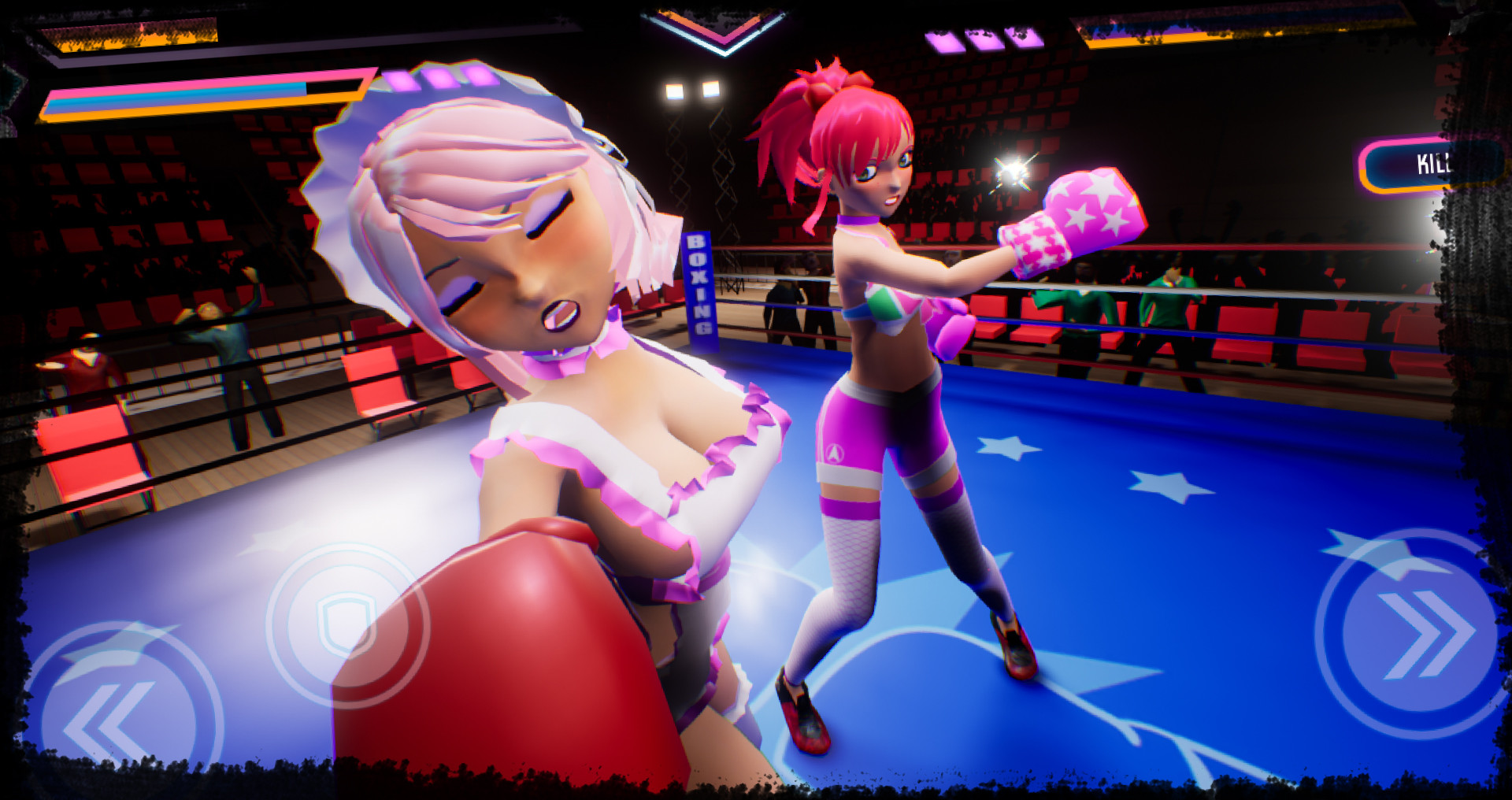 Boxing Babes: Sexy Fight Hentai Anime Girls #7
