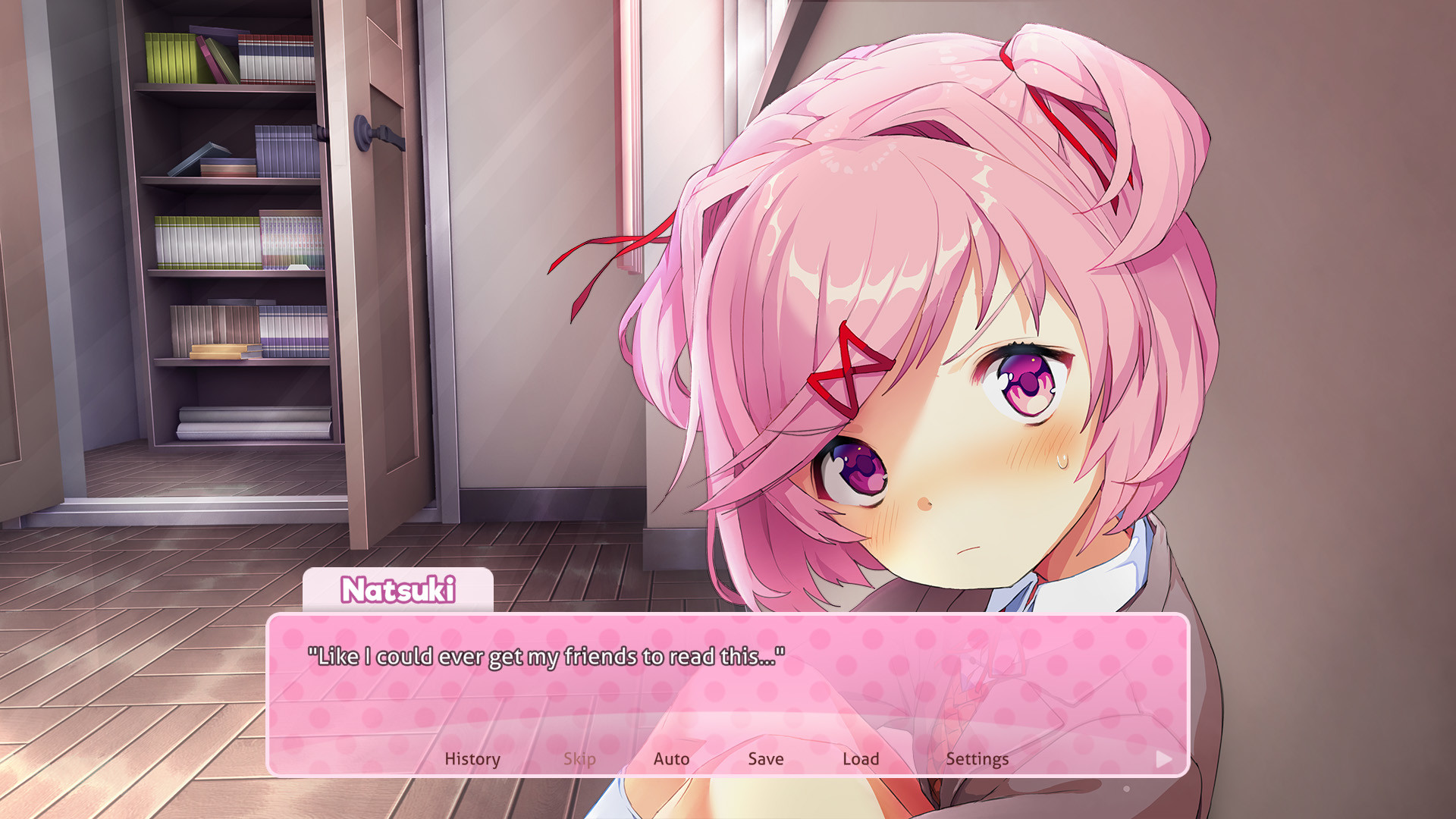 Natsuki Doki Doki Literature Club - online puzzle