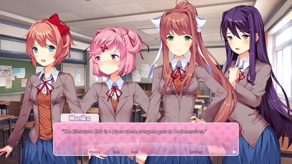 Steam 上的doki Doki Literature Club Plus