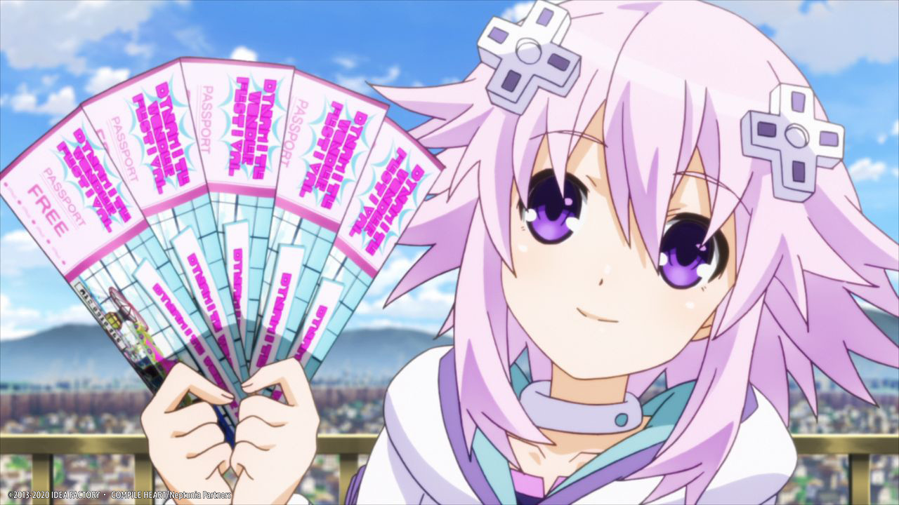 Hyperdimension Neptunia The Animation: Hi☆Light: Crystal of Light Featured Screenshot #1