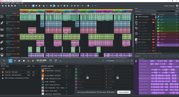 скриншот Music Maker (64 Bit) Steam Edition 1