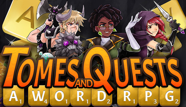 Steam で 50% オフ:Tomes and Quests: a Word RPG