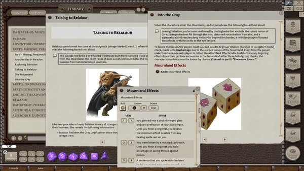 скриншот Fantasy Grounds - D&D Adventurers League EB-02 Voice in the Machine 2