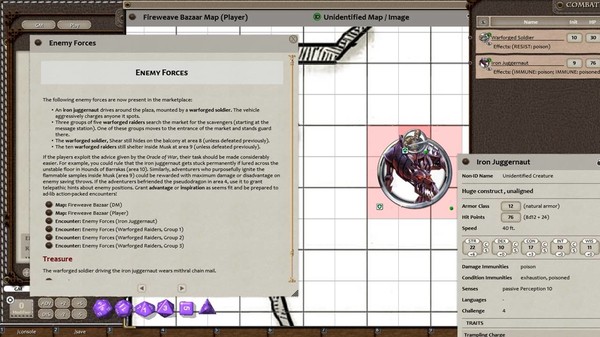 скриншот Fantasy Grounds - D&D Adventurers League EB-02 Voice in the Machine 4