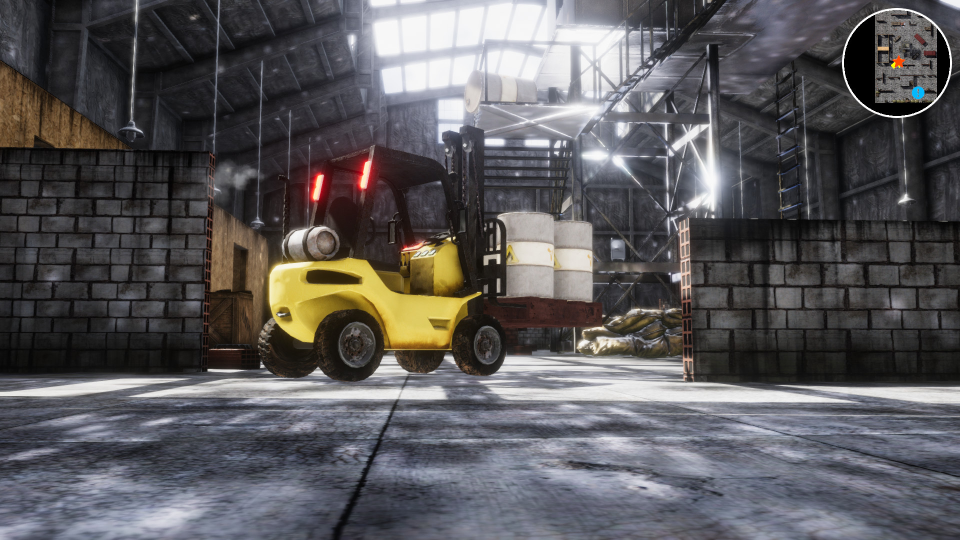  YeeKeniO Engineer Forklift Transport Game, Forklift