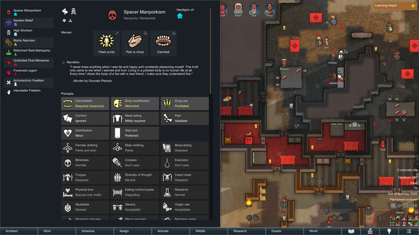 Скриншот из RimWorld - Ideology