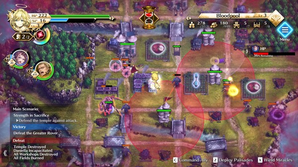 Скриншот из Actraiser Renaissance