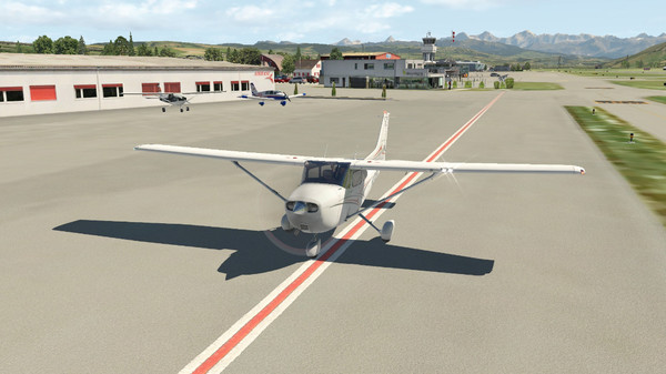 скриншот X-Plane 11 - Add-on: FlyLogic - Airport Bern-Belp 0