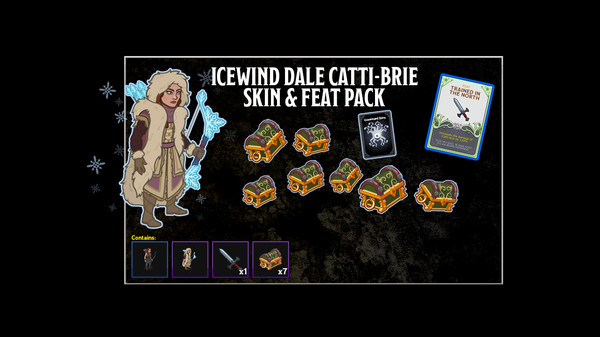 скриншот Idle Champions - Icewind Dale Catti-brie Skin & Feat Pack 0