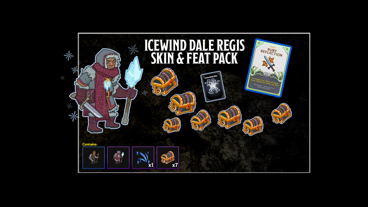 Idle Champions - Icewind Dale Regis Skin & Feat Pack Featured Screenshot #1