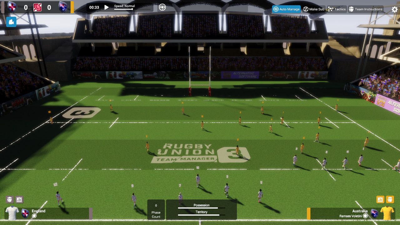 Rugby Union Team Manager 3 DLC “The International Teams and Competitions. Plus extra French Teams and Division” #8