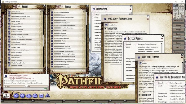скриншот Fantasy Grounds - Pathfinder RPG - Ultimate Intrigue 4