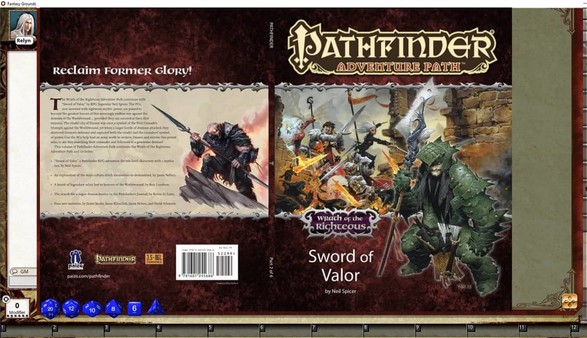 скриншот Fantasy Grounds - Pathfinder RPG - Wrath of the Righteous AP 2: Sword of Valor 0