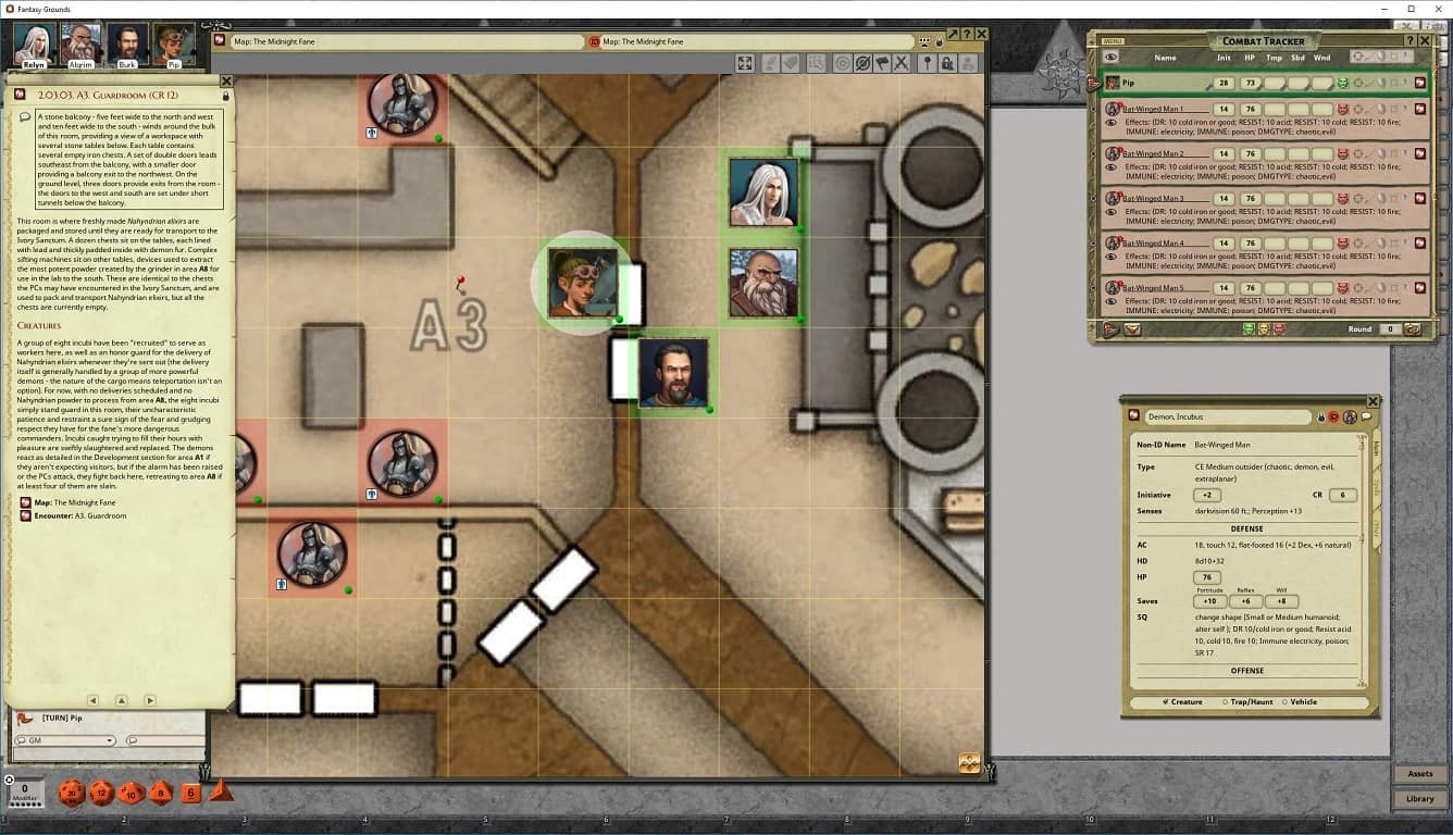 fantasy grounds ultimate combat