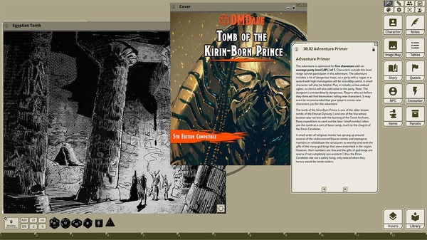 скриншот Fantasy Grounds - Tomb of the Kirin-Born Prince 5