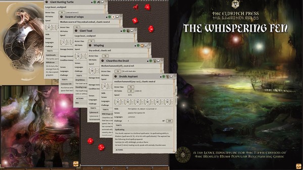 скриншот Fantasy Grounds - The Whispering Fen 1
