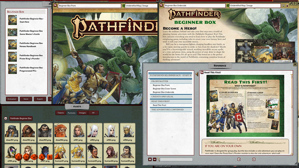 Fantasy Grounds - Pathfinder 2 RPG - Beginner Box